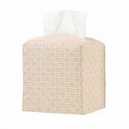Handwoven Rattan Square Tissue Box Cover | Wicker Napkin & Tissue Dispenser Holder for Living Room, Coffee Table & Car